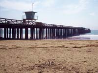 pier in santa cruz, california